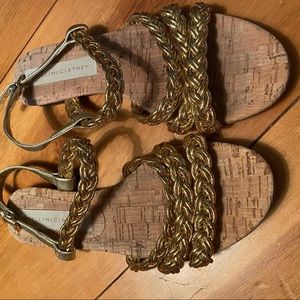 Authentic Gold Stella McCartney Sandals